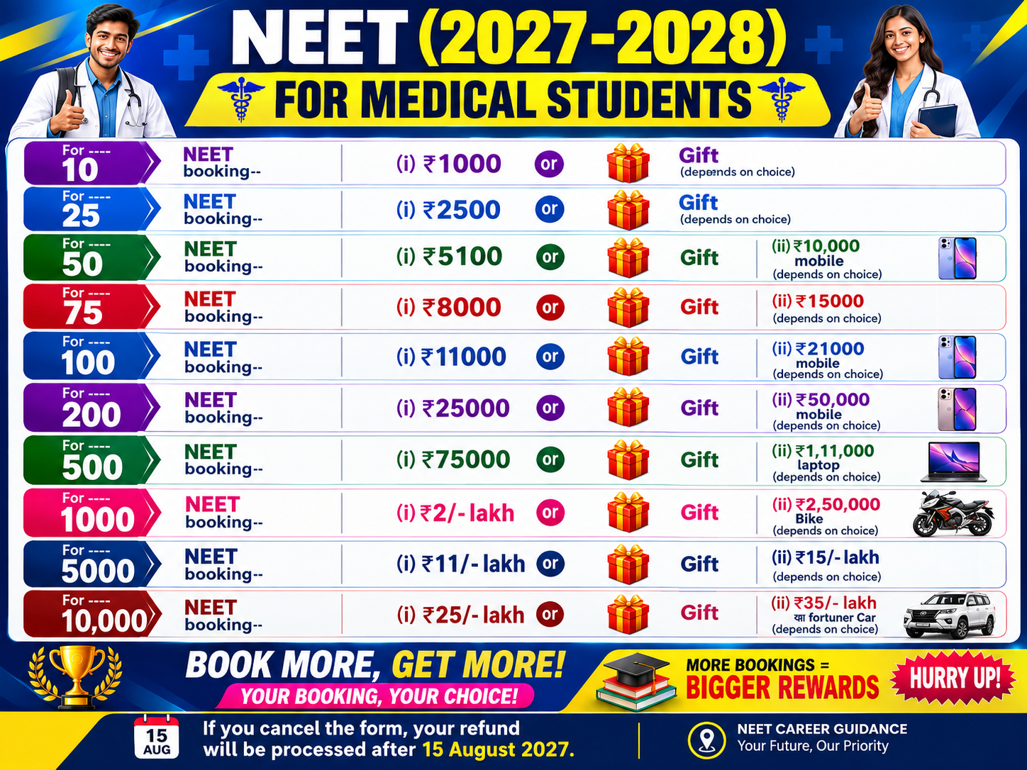 form booking offer